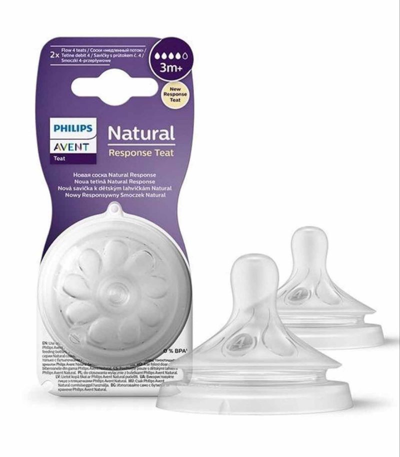 سر شیشه اونت دو عددی نچرال 3+ چهار قطره Avent 1