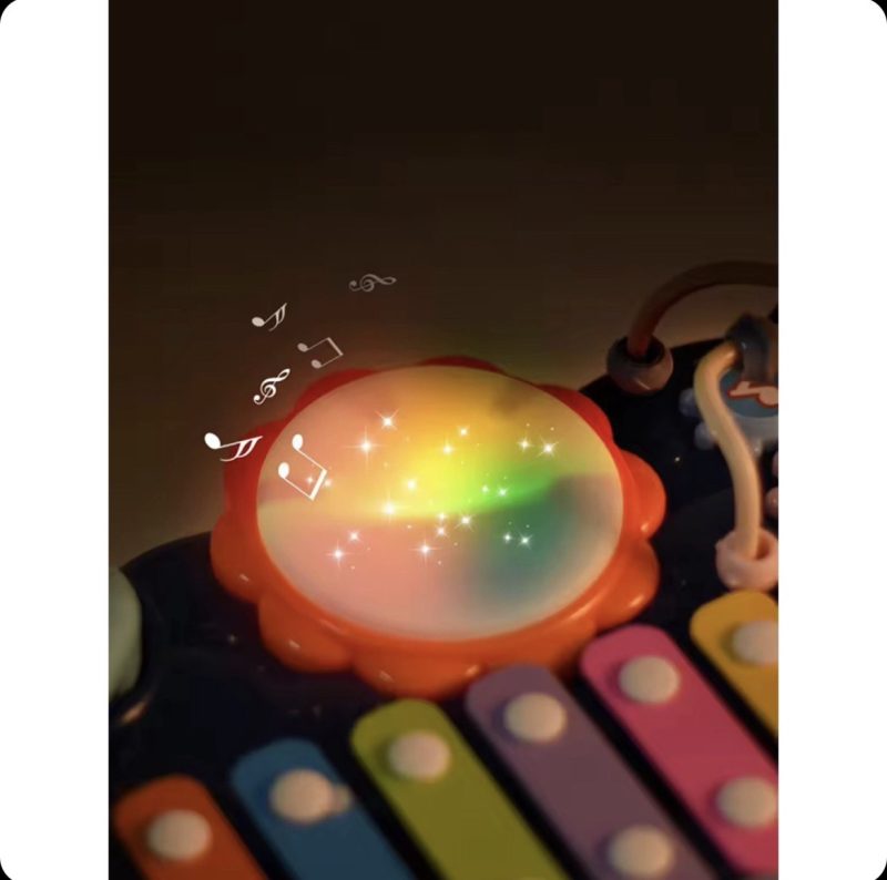 پیانو موزیکال چراغدار سوببر Sobebear 5