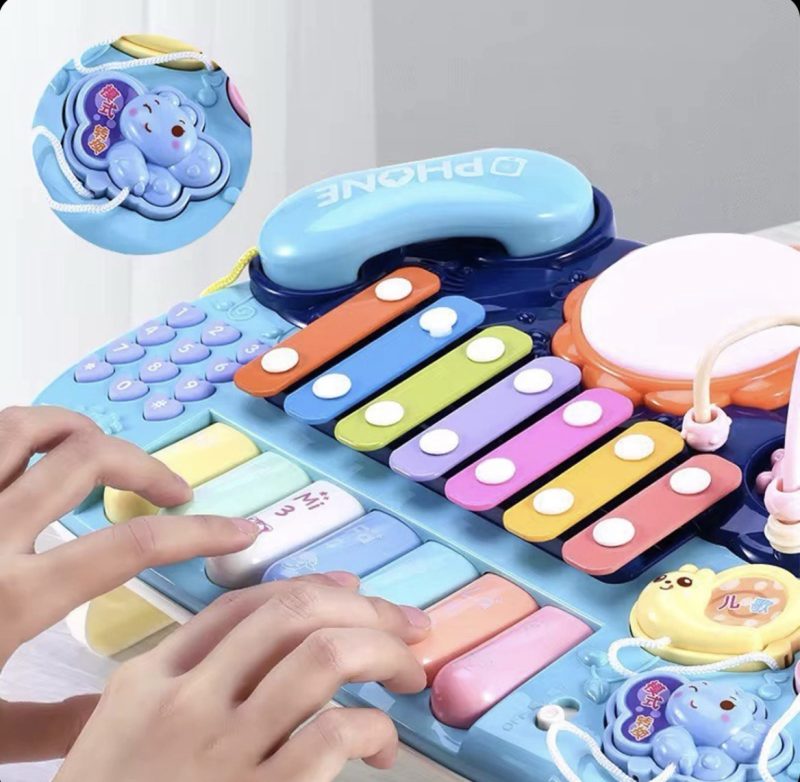 پیانو موزیکال چراغدار سوببر Sobebear 4