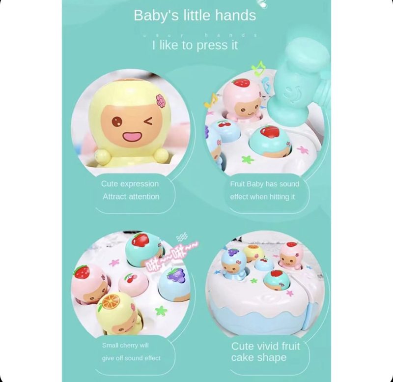 اسباب بازی کیک و چکش سوببر sobebear 4