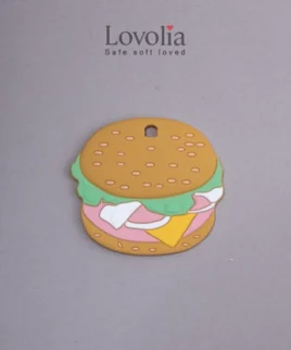 دندانگیر نوزاد طرح همبرگر Lovolia