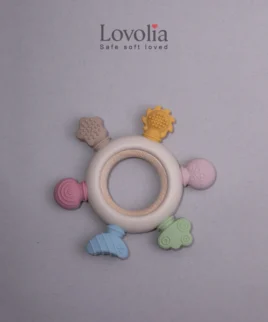 دندانگیر نوزاد چند رنگ Lovolia