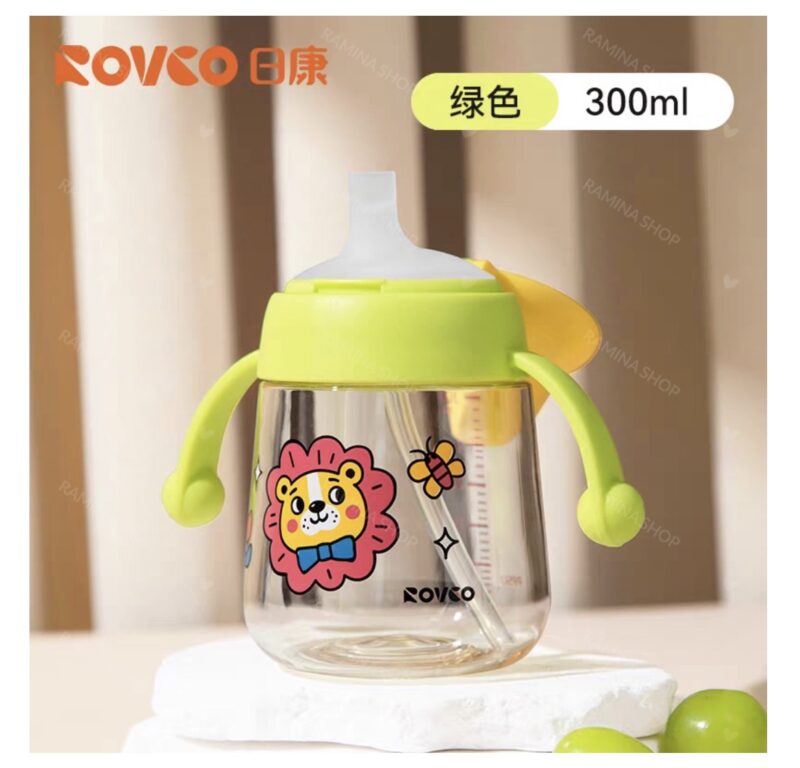 لیوان آبخوری نوزاد 300 میل نی رووکو Rovco 6