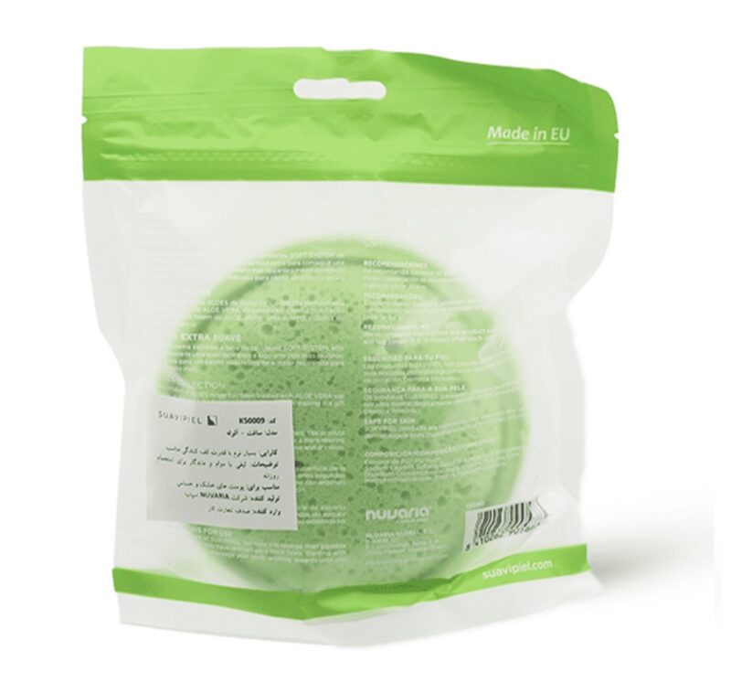 اسفنج حمام Aloes Soft Sponge سوآوی پیل suavipiel 3