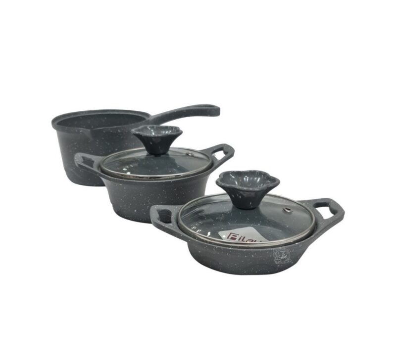 سرویس قابلمه چدن 5 پارچه نوزاد پیلو Pilau 5