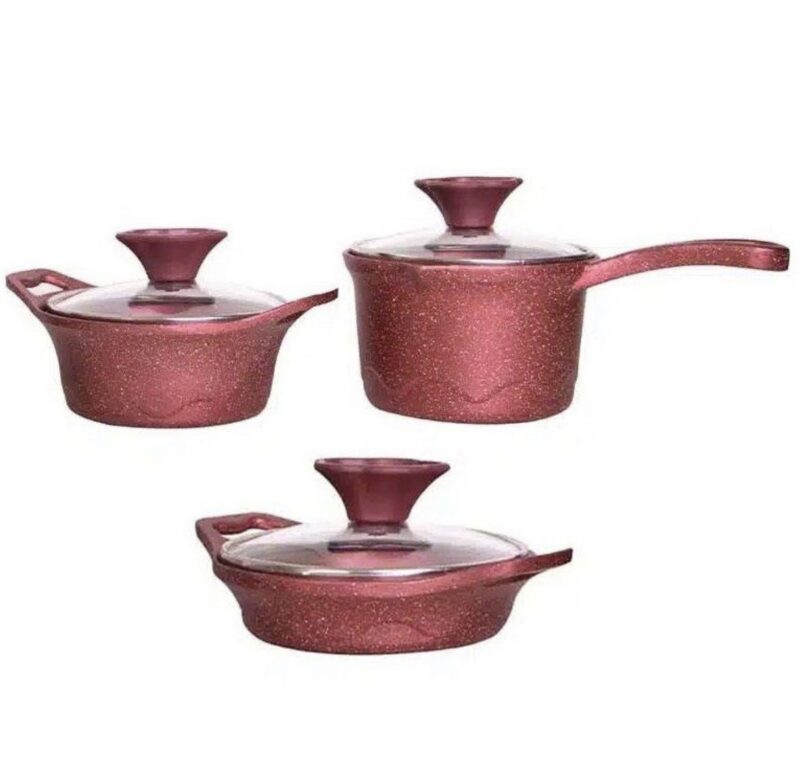 سرویس قابلمه چدن 5 پارچه نوزاد پیلو Pilau 6