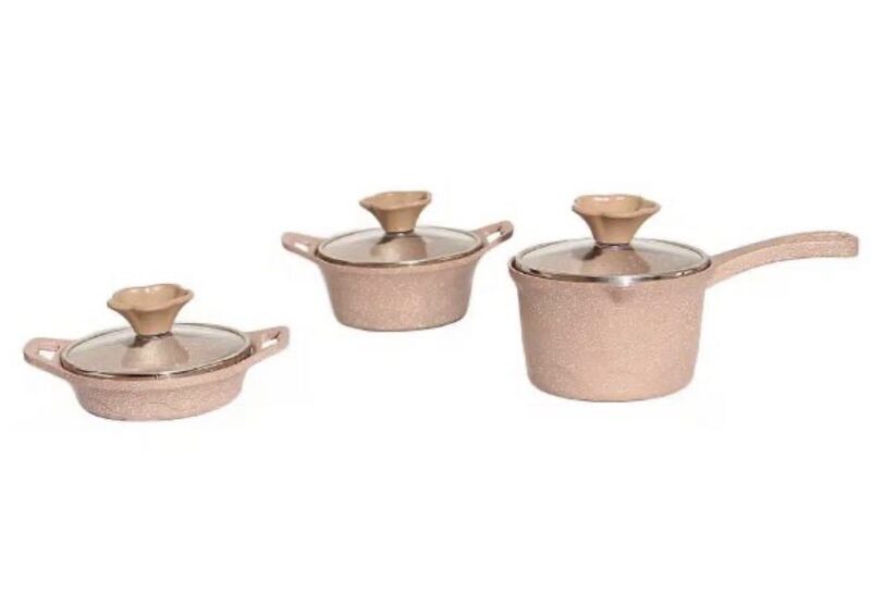 سرویس قابلمه چدن 5 پارچه نوزاد پیلو Pilau 2