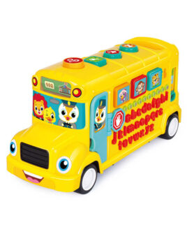 اسباب بازی موزیکال اتوبوس مدرسه هولی تویز Hola toys