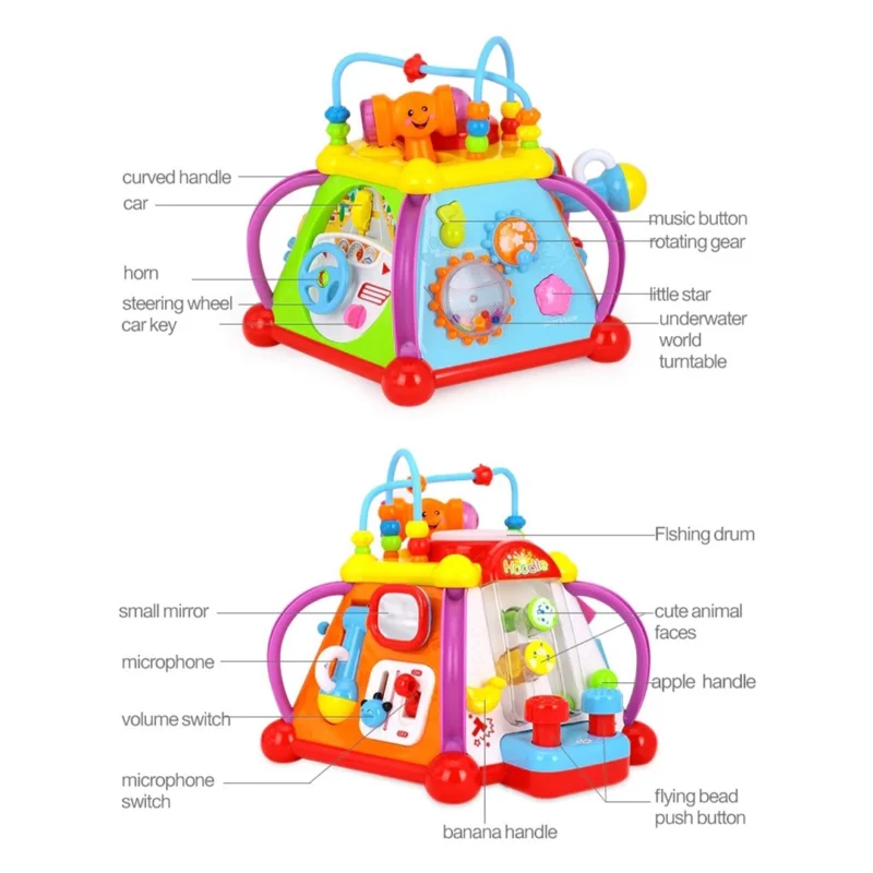 اسباب بازی هرم هوش موزیکال هولی تویز Hola toys 2