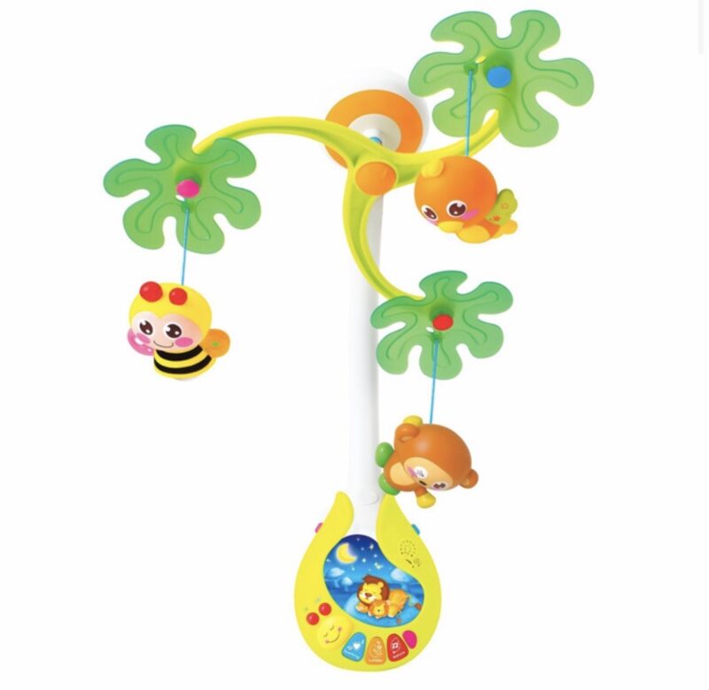 آویز تخت موزیکال طرح زنبور هولی تویز Hola toys 1
