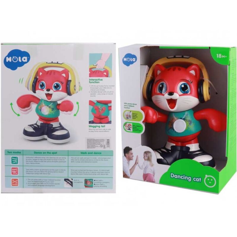 اسباب بازی گربه موزیکال هولی تویز Hola toys 5