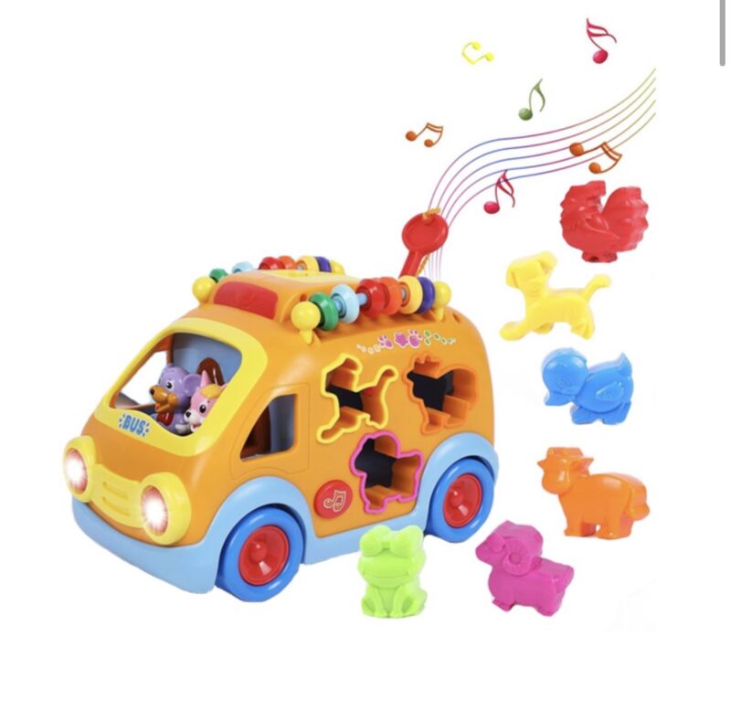 اسباب بازی موزیکال اتوبوس لگویی هولی تویز Hola toys 4