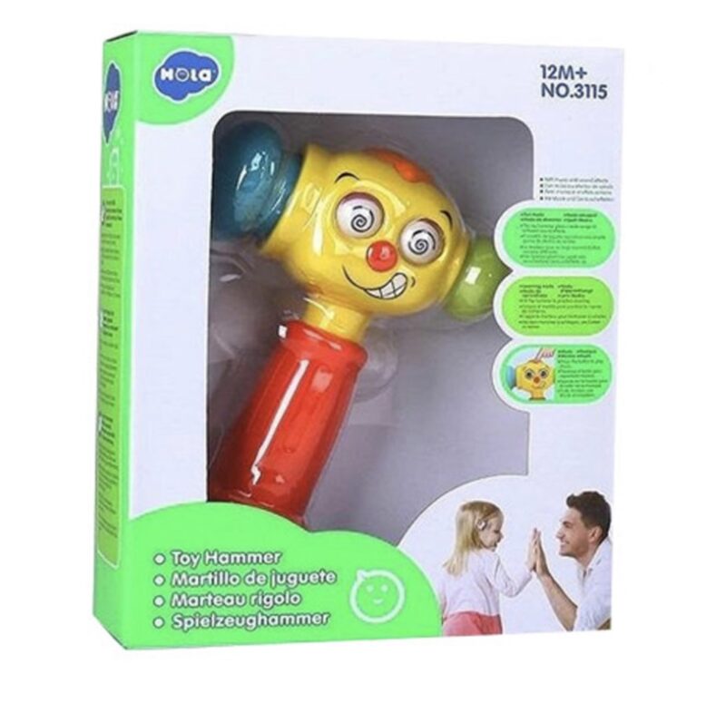 اسباب بازی چکش موزیکال هولی تویز Hola toys 4