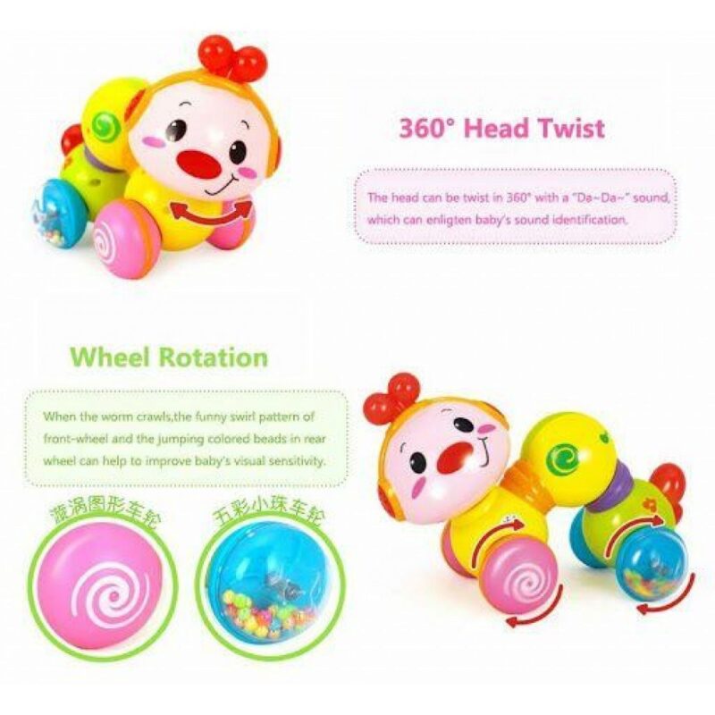 اسباب بازی کرم موزیکال هولی تویز Hola toys 3