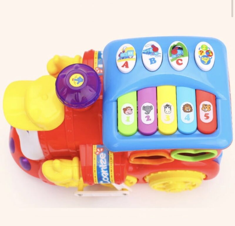 اسباب بازی قطار موزیکال بلز دار هولی تویز Hola toys 3