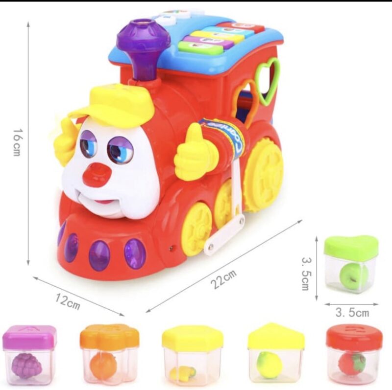 اسباب بازی قطار موزیکال بلز دار هولی تویز Hola toys 6
