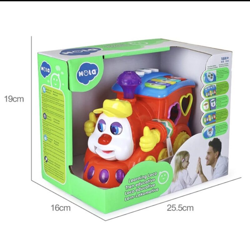 اسباب بازی قطار موزیکال بلز دار هولی تویز Hola toys 5