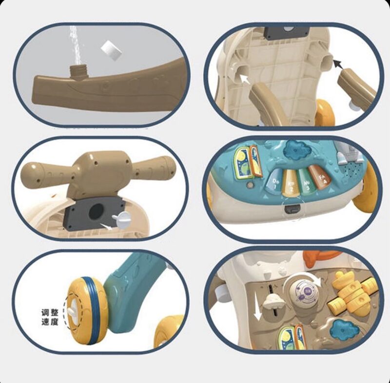 واکر و میز بازی کودک مولتی فانکشن multi function 7