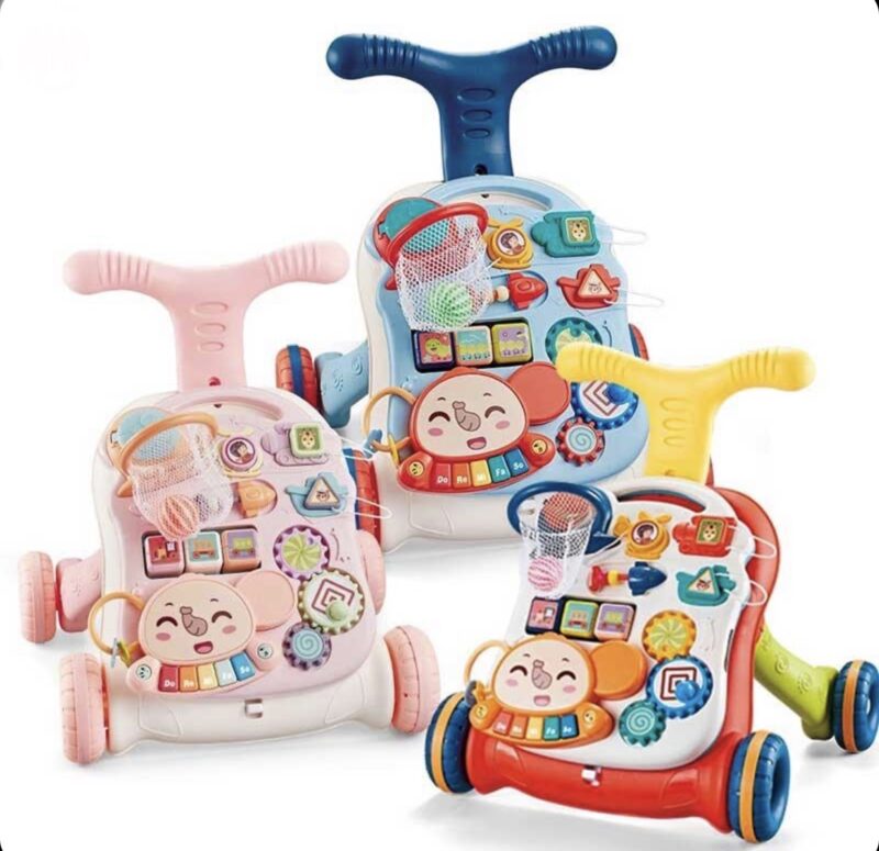 واکر موزیکال کودک 2 کاره musical stroller 1