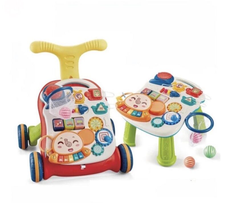واکر موزیکال کودک 2 کاره musical stroller 8