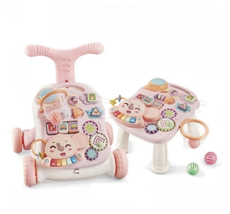 واکر موزیکال کودک 2 کاره musical stroller 7