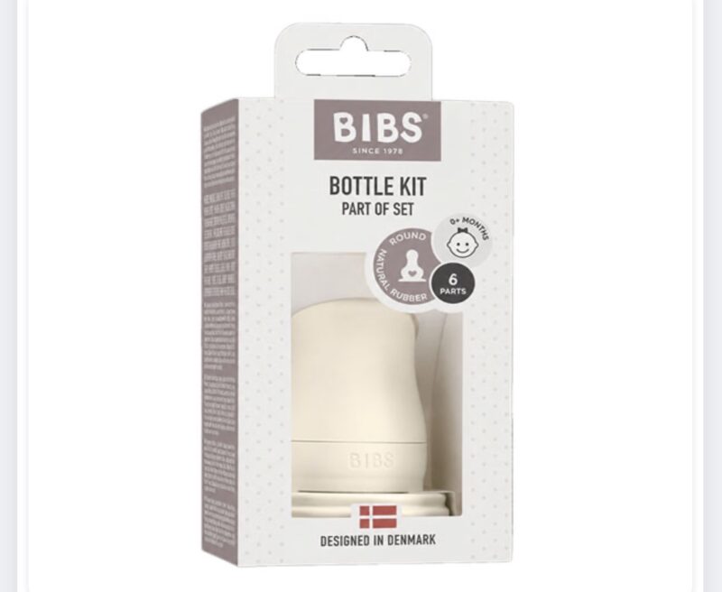 کیت یدکی سرشیشه و درپوش شیشه شیر بیبس Bibs 5