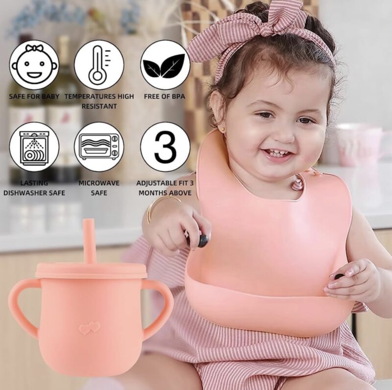ست ظرف غذای سیلیکونی ۸ تکه طرح خرچنگ هاگی باگی huggy buggy 5